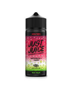 Just Juice Shortfill - Watermelon & Cherry - 100ml