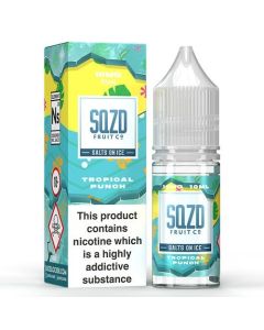 SQZD On Ice Nic Salts - Tropical Punch On Ice - 10ml