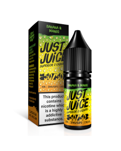 Just Juice E-Liquid - Banana & Mango - 10ml