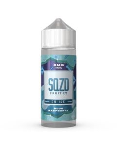 SQZD On Ice Shortfill - Blue Raspberry On Ice - 100ml