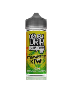 Double Drip Shortfill - Strawberry Kiwi  - 100ml
