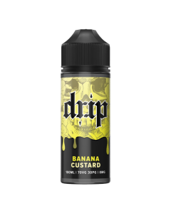 Drip Shortfill - Banana Custard - 100ml
