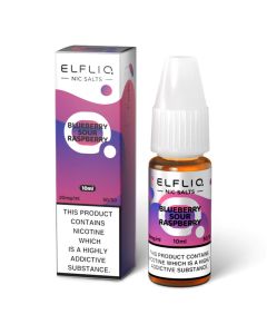 ELFBAR ElfLiq Nic Salts - Blueberry Sour Raspberry - 10ml