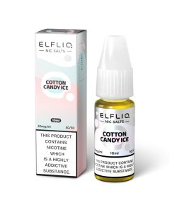 ELFBAR ElfLiq Nic Salts - Cotton Candy Ice - 10ml