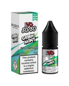 IVG E-Liquid 50:50 - Green Mint - 10ml