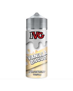 IVG Shortfill - Vanilla Biscuit - 100ml