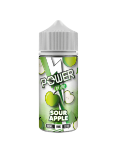 Juice N Power Shortfill - Sour Apple - 100ml