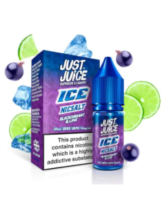 Just Juice Nic Salt - Blackcurrant Lime Ice - 10ml