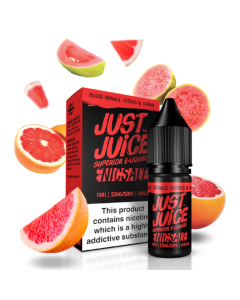 Just Juice Nic Salt - Blood Orange, Citrus & Guava - 10ml