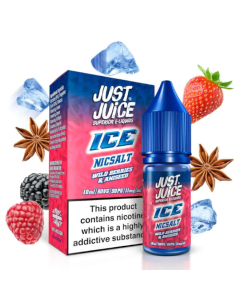 Just Juice Nic Salt - Wild Berries & Aniseed Ice - 10ml