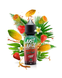 Just Juice Shortfill - Strawberry & Caruba - 50ml