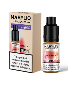 Lost Mary MARYLIQ Nic Salts - Peach Ice - 10ml