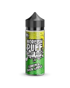 Moreish Puff Candy Drops Shortfill - Lemon & Sour Apple - 100ml