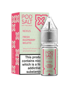 Nexus Nic Salt - Fresh Raspberry Mojito - 10ml
