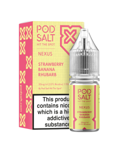 Nexus Nic Salt - Strawberry Banana Rhubarb - 10ml