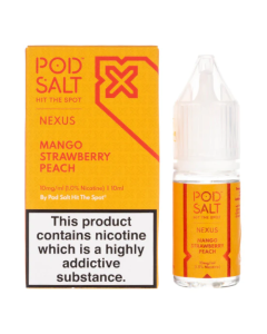 Nexus Nic Salt - Mango Strawberry Peach - 10ml