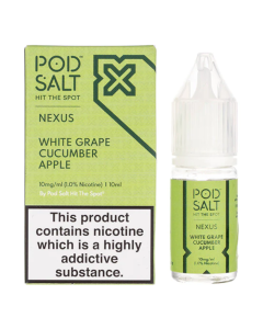 Nexus Nic Salt - White Grape Cucumber Apple - 10ml
