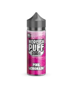 Moreish Puff Soda Shortfill - Pink Lemonade - 100ml