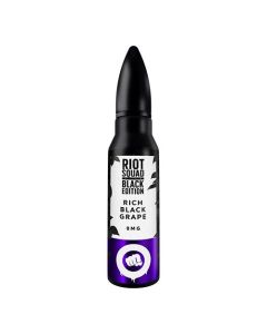 Riot Squad Black Edition Shortfill - Rich Black Grape - 50ml