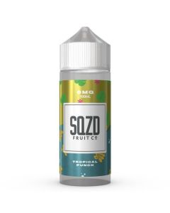 SQZD Fruit Co Shortfill - Tropical Punch - 100ml