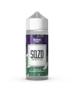 SQZD Fruit Co Shortfill - Apple Blackcurrant - 100ml