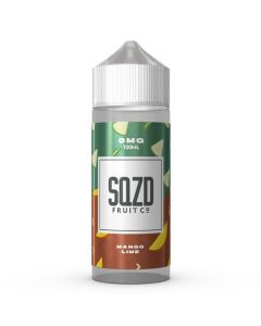 SQZD Fruit Co Shortfill - Mango Lime - 100ml