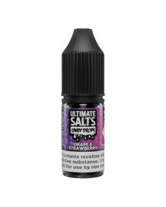 Ultimate Salts Candy Drops Nic Salt - Grape & Strawberry - 10ml