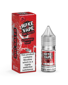 Wake & Vape Nic Salt - Strawberry Blast - 10ml