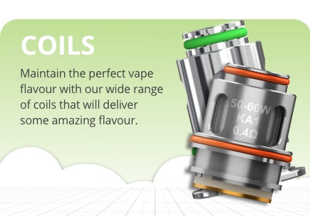 Maintain the perfect vape flavour with our wide range of coils that will deliver some amazing flavour. 
